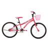 Bicicleta Nina Aro 20 Feminina com Cesta Freio V brake Houston - 2