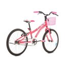Ver imagem 3 de Bicicleta Nina Aro 20 Feminina com Cesta Freio V brake Houston