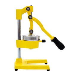 Espremedor de Frutas Manual Profissional - Amarelo - Marca Canadian - 3