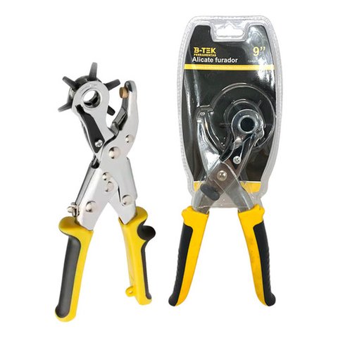 Alicate Vazador Profissional 6 Furos 9 Polegadas