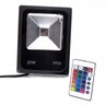 KIT 5 REFLETOR 20W HOLOFOTE LED RGB COLORIDO JARDIM FESTA CAMPO - 1