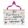 Placa Decorativa Esperança - 1