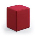 Ver imagem 3 de Kit 2 Poltronas Orion com Puff Izar Suede Vermelho Aradecor