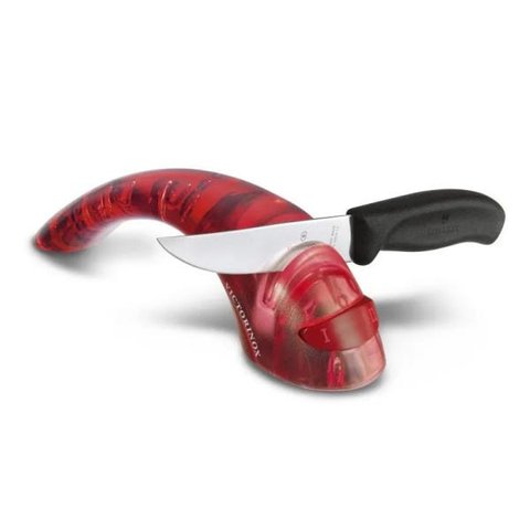 Amolador de facas com disco de cerâmica 2 posições Vermelho Victorinox 7.8721