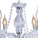 Ver mais imagens de Lustre Candelabro France Nice 6 Braços Cristal Legítimo Transparente E14 Clássico