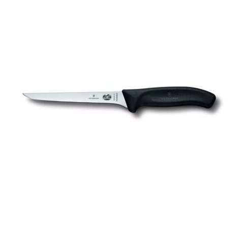 Faca profissional para desossar lâmina 15cm flexivel linha Swiss Classic Victorinox 6.8413.15g