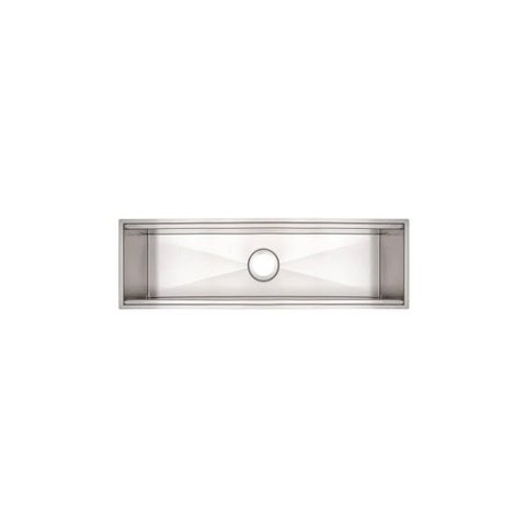 Calha Úmida Tramontina 60 x 18 cm em Aço Inox com Acabamento Scotch Brite