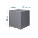 Ver imagem 3 de Puff Liz Decor Corino Skybox Sky Box Cinza