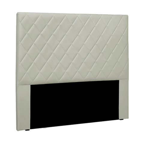 Cabeceira Decorativa King Size 1,95M Baelon Veludo Prata - Gran Belo Givenchy