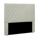 Ver imagem 1 de Cabeceira Decorativa King Size 1,95M Baelon Veludo Prata - Gran Belo Givenchy