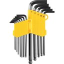 Ver imagem 2 de Chave Allen Jg 1,27a10mm C/13pc Abaulada Vonder