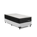 Ver imagem 1 de Cama Box Solteiro Poli Pillow D45 Espuma Malha Lacê Branco Ortobom