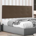 Ver imagem 3 de Cabeceira Painel King 1,95m Berlim Corano Marrom