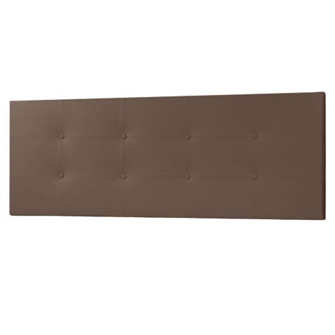Cabeceira Painel King 1,95m Berlim Corano Marrom
