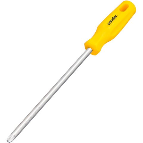 Chave phillips 3/8x8" n.4 cromo vanádio - Vonder