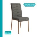 Ver imagem 6 de Conjunto Sala de Jantar 6 Cadeiras Zinia Carraro Off White Rosê