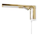 Ver imagem 2 de Chuveiro Lorenzetti Acqua Duo - Branco - 220v:dourado Matte