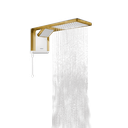 Ver imagem 7 de Chuveiro Lorenzetti Acqua Duo - Branco - 220v:dourado Matte