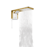 Chuveiro Lorenzetti Acqua Duo - Branco - 220v:dourado Matte - 7