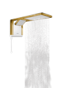 Ver imagem 7 de Chuveiro Lorenzetti Acqua Duo - Branco - 220v:dourado Matte