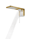Ver imagem 6 de Chuveiro Lorenzetti Acqua Duo - Branco - 220v:dourado Matte