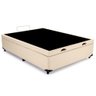 Cama Box Baú Viúva Sereneprime Sintético Bege 44x128x188 - 2
