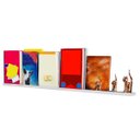 Ver imagem 2 de Prateleira para livros organizadora e decorativa home office