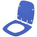 Ver imagem 2 de Assento Sanitário Soft Close Fit Azul para Vaso Celite