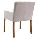 Ver mais imagens de Mesa de Jogos Carteado Victoria Redonda Tampo Reversível Preto com Kit 4 Cadeiras Vicenza Suede Nude