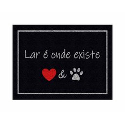 Tapete Cpacho Lar É Onde Existe Amor e Pet - 4