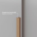 Ver imagem 5 de Guarda-Roupa 3 Portas de Correr Jade CabeCasa MadeiraOriginals Cinza/Urbano