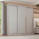 Ver imagem 1 de Guarda-roupa 3 Portas de Correr Jade CabeCasa MadeiraOriginals