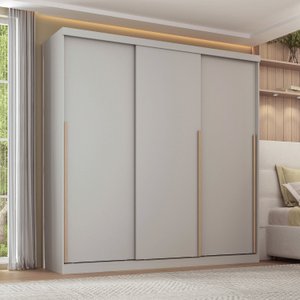 Guarda-roupa 3 Portas de Correr Jade CabeCasa MadeiraOriginals