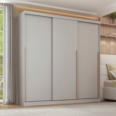 Guarda-roupa 3 Portas de Correr Jade CabeCasa MadeiraOriginals