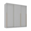 Ver imagem 2 de Guarda-Roupa 3 Portas de Correr Jade CabeCasa MadeiraOriginals Cinza/Urbano