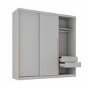 Ver imagem 7 de Guarda-Roupa Planejado 3 Portas de Correr Jade CabeCasa MadeiraOriginals Cinza/Urbano