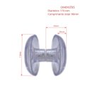 Ver imagem 4 de Puxador redondo grande com furo único para porta de vidro temperado blindex