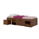 Ver imagem 2 de Cama Solteiro com 3 Gavetas e 1 Mesa de Cabeceira Charme Inter Link
