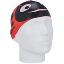 Ver imagem 2 de Touca de Natação Speedo Joaninha Silicone - Vermelho / Preto