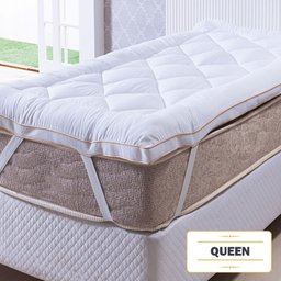 Pillow Top Pluma Protetor Colchão Macio Cama Queen 158x198 - 7