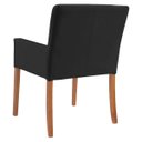 Ver mais imagens de Mesa de Jogos Carteado Victoria Redonda Tampo Reversível Amêndoa com Kit 2 Cadeiras Vicenza Suede Pr