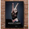 Quadro Pôster Série House of Cards M2 60x90 - 3