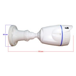 Câmera de Vigilância IP Externa 2mp Onvif H265 Poe 1080p - 2