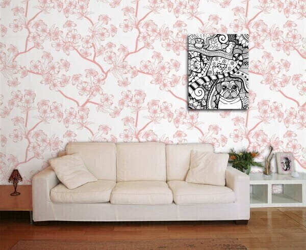 Adesivos de Parede Floral 0072 - 1