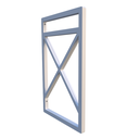 Ver imagem 2 de Seis Suporte Para Prateleira Estilo Industrial 06 Un. Branco