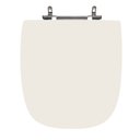 Ver imagem 1 de Assento Sanitário Poliéster para Louça Angra (logasa) Aço (reb. Oculto) Bege Areia