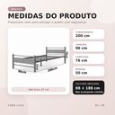 Ver imagem 3 de Cama Infanto Juvenil Solteiro Lilly Klm Store
