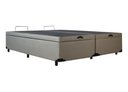Ver imagem 5 de Cama Box Baú Queen com Blindagem Fabricação Própria Blindada - Suede - Bege