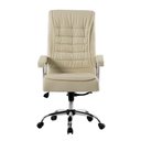 Ver imagem 2 de Cadeira de Escritório Presidente Munique Bege Mola Ensacada Conforsit 4810