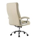 Ver imagem 4 de Cadeira de Escritório Presidente Munique Bege Mola Ensacada Conforsit 4810